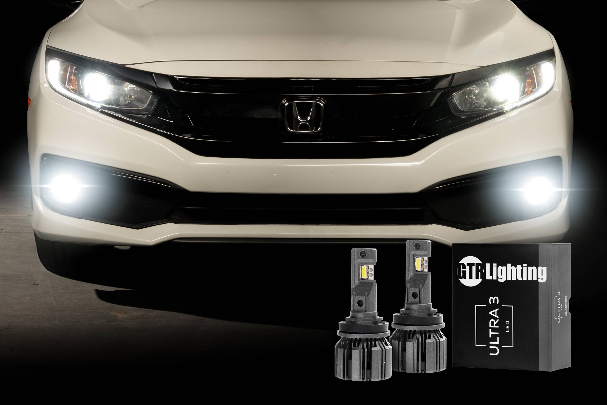 Honda Civic (16-21) GTR Ultra 3 LED (Fog Lights)
